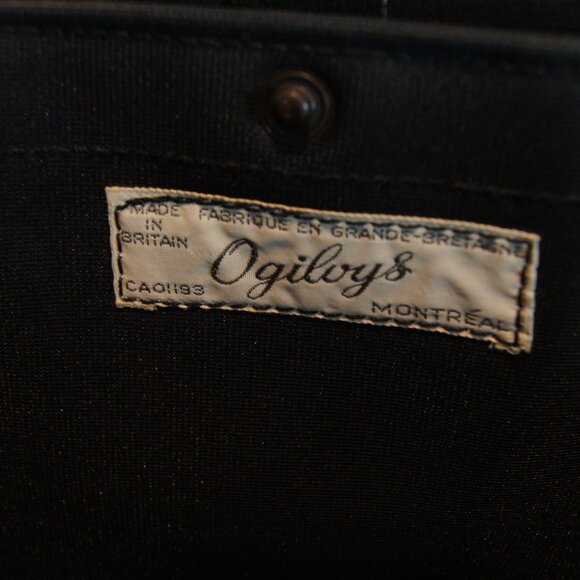 Vintage Ogilvy’s Montreal Floral Tapestry Laptop Bag / Briefcase – Made in U.K. - Picture 10 of 12